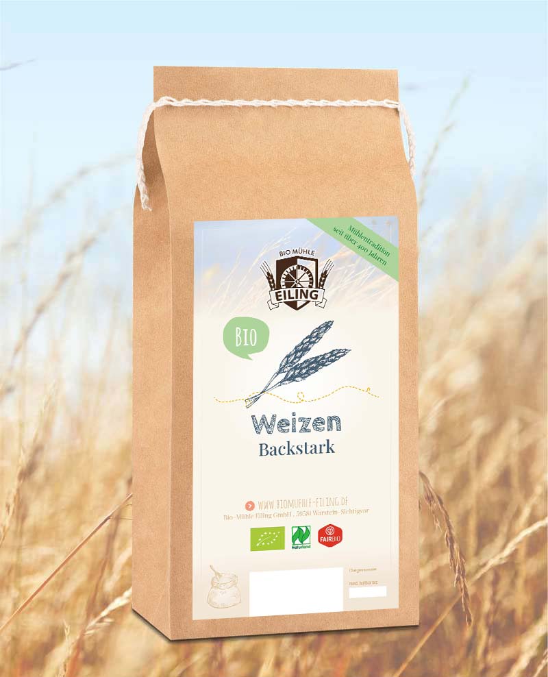 Produktbild Weizen backstark (ganzes Korn)
