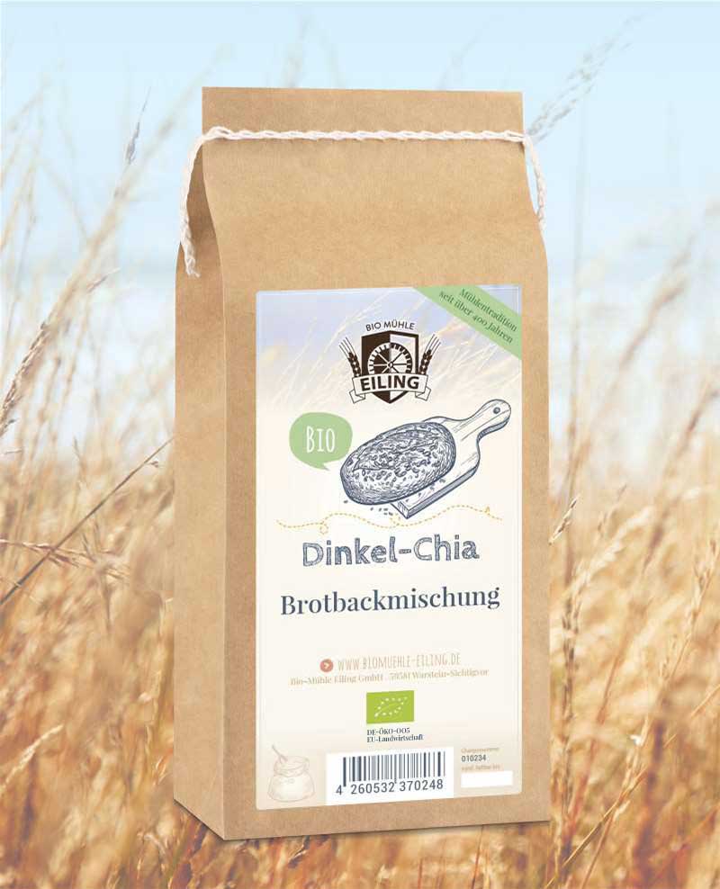 Produktbild Dinkel-Chia Brotbackmischung