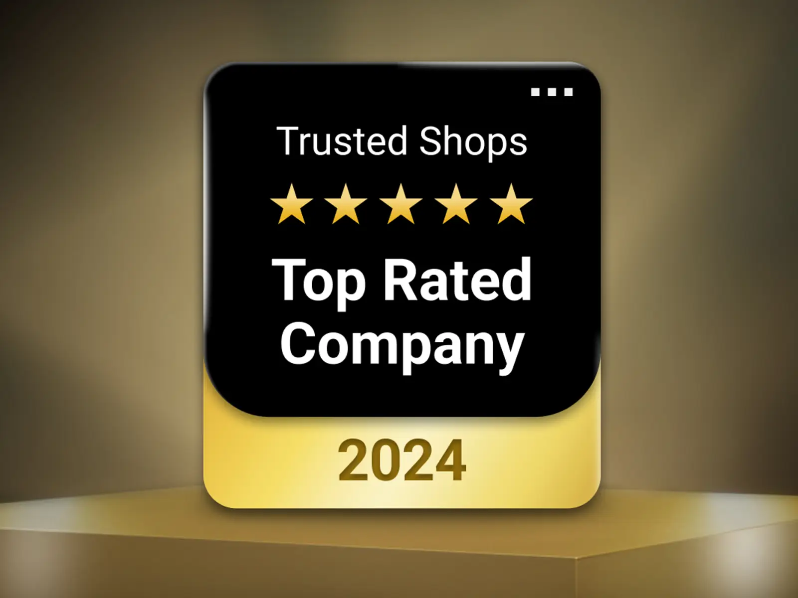 Award Trusted Shops Top Rated Company 2024