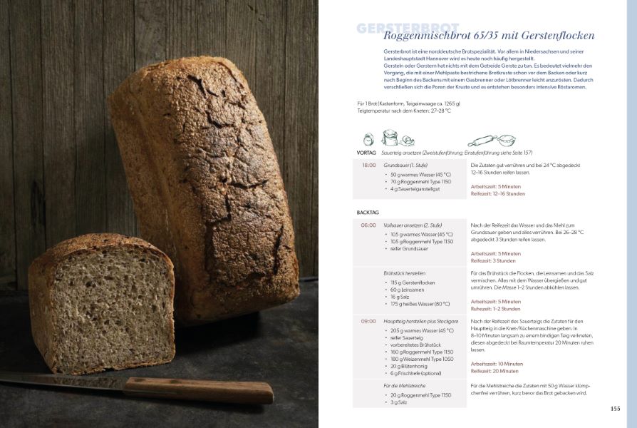 Produktbild Rezept Roggenmischbrot  aus ``Der Brotdoc: Heimatbrote`