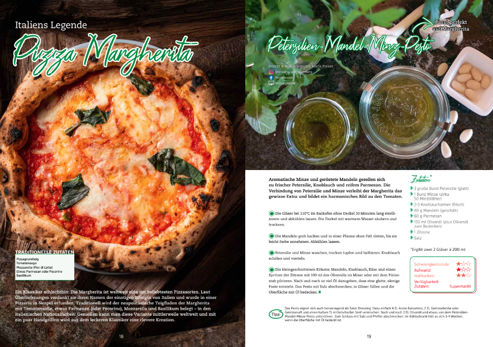 Produktbild rezept Pizza Margherita aus Einfach Pizza - ein Sonderheft der BROT